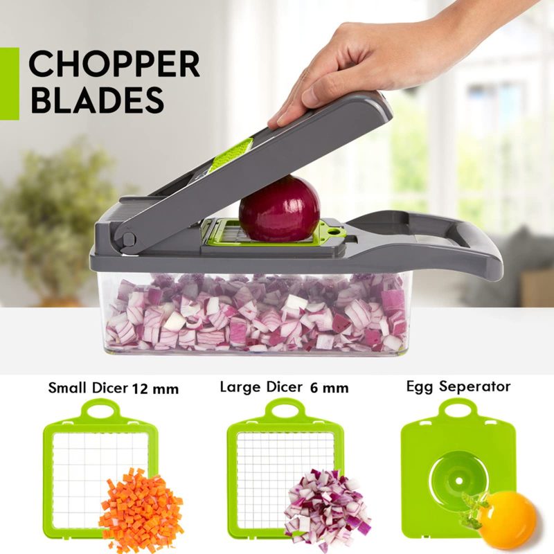 غذاساز نایسر دایسر VEGGIE SLICER مدل 14in1