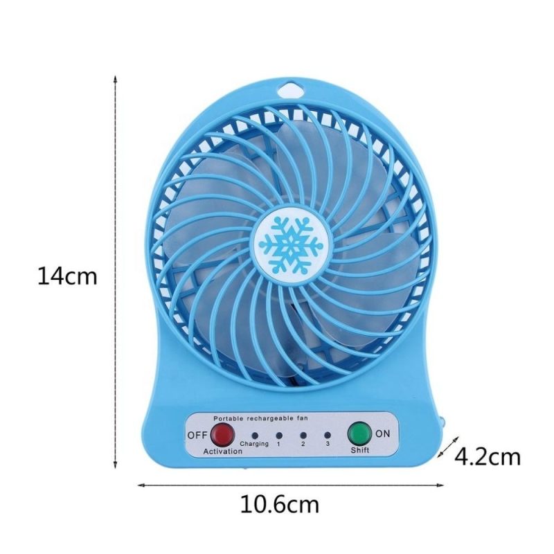 پنکه همراه شارژی portable fan 104