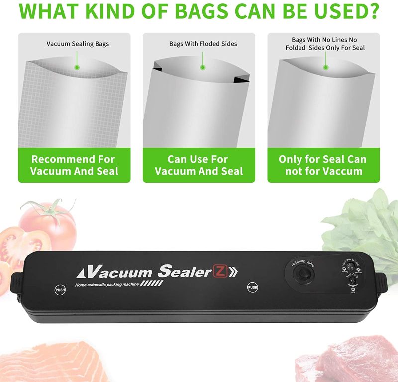 دستگاه پلمپ وکیوم کیسه فریزر vacuum sealer