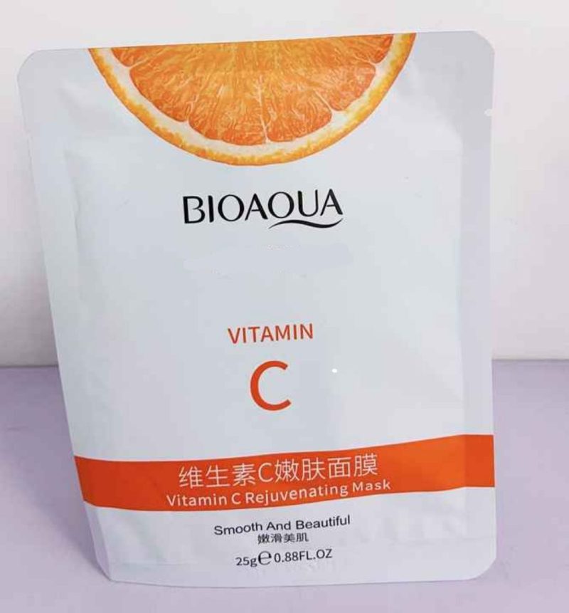 ماسک صورت ورقه ای ویتامین سی بیوآکوا VITAMIN C BIOAQUA