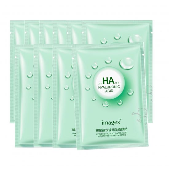 ماسک ورقه ای آبرسان صورت هیالورونیک اسید ایمیجز HA HYALURONIC ACID IMAGES کد H34