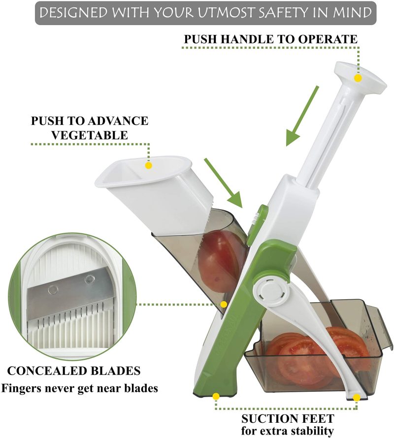 خردکن دستی ماندولین اورجینال mandoline safe slicer