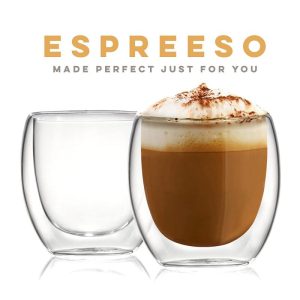 خرید لیوان دوجداره پیرکس