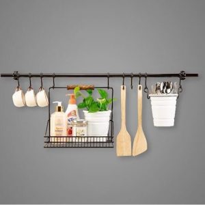 استند دیواری آشپزخانه مدل آویز 1گلدان