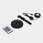 چراغ خواب اتمسفری خورشیدی 16 رنگ RGB ریموت دار