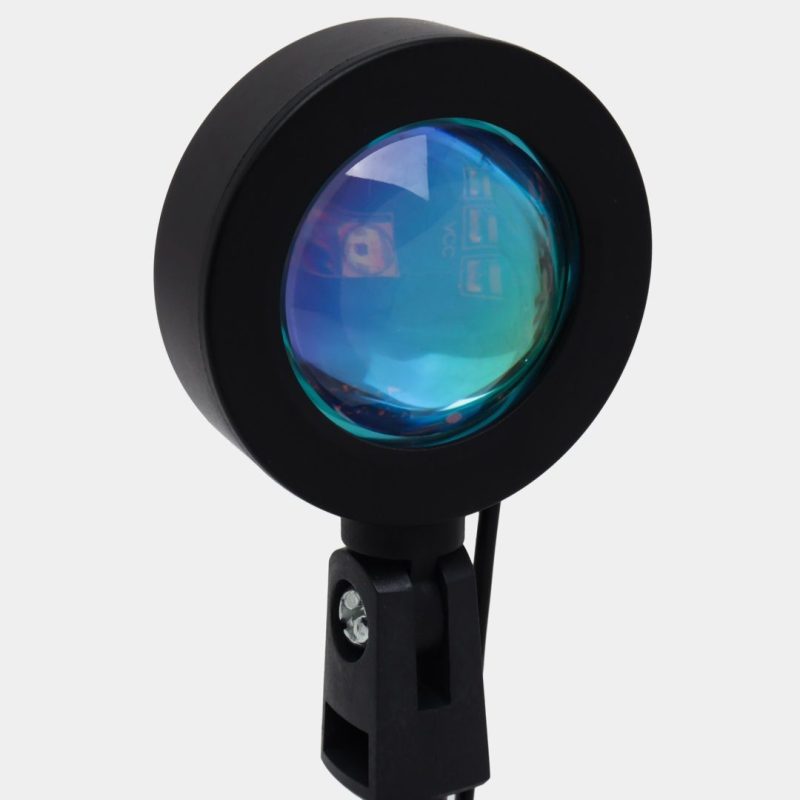 چراغ خواب اتمسفری خورشیدی 16 رنگ RGB ریموت دار