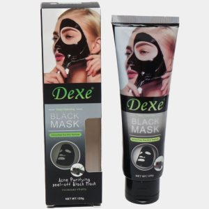 ماسک سیاه صورت لایه بردار تیوپی CHARCOAL MASK DEXE