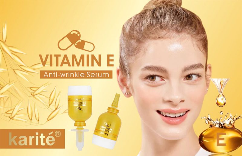 سرم ضد چروک پوست ویتامین ای karité VITAMINE E