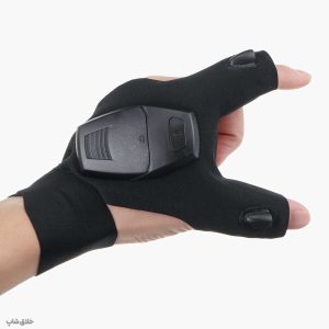 دستکش چراغ دار پارچه ای 2 عددی