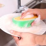 لیف اسفنجی همه کاره لایه بردار و شستشوی بدن
