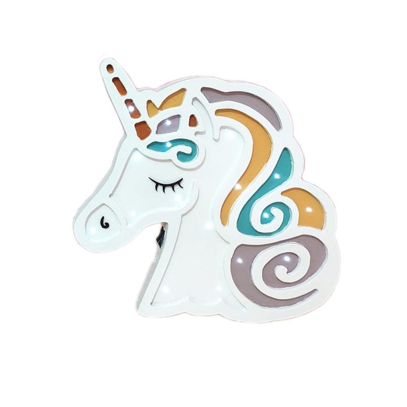 استند چراغ خواب کودک طرح اسب تک‌شاخ Unicorn