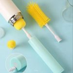 فرچه بطری و شیشه شور شارژی داخل بطری شور