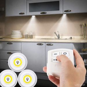 چراغ ریموت دار اضطراری زیر کابینت و آشپزخانه 3 عددی
