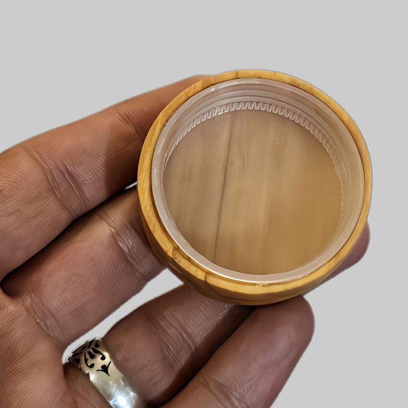 جاادویه شیشه ای درب چوبی
