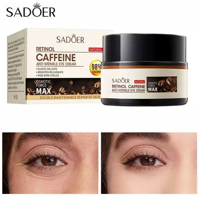کرم جوانساز دور چشم کافئین SADOER