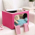 باکس لباس پارچه ای اسکلت دار کد F67