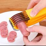 اسلایسر موز، خیار و سوسیس
