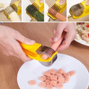 اسلایسر موز، خیار و سوسیس