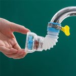 سرشیر ظرفشویی پروانه ای چرخشی