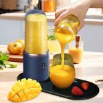 شیکر شارژی دو لیوان 6 تیغه