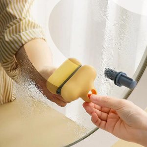 فرچه تمیزکردن بخار آینه حمام و دستشویی سیلیکونی