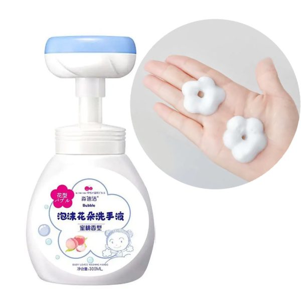 فوم دست و صورت فشاری گل