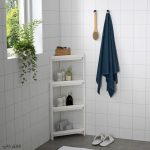 استند گوشه حمام ایکیا ۴ طبقه مدل مثلثی