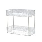 استند آشپزخانه و حمام کریستالی نظم دهنده 2 طبقه