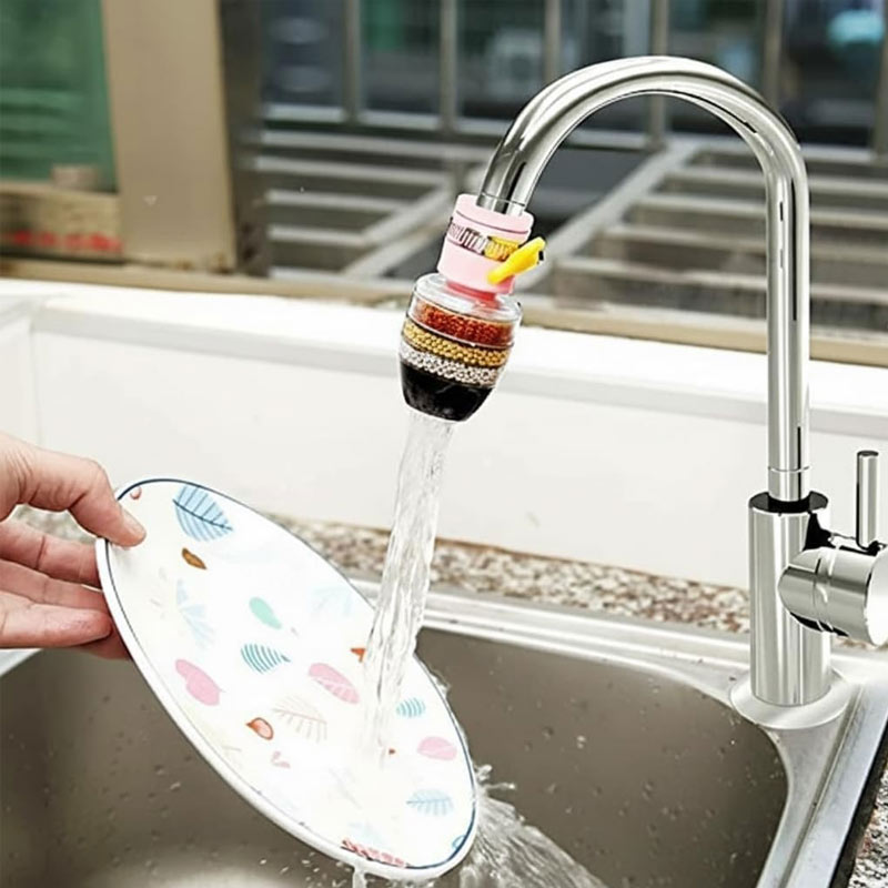 6 Layer Carbon Activated Water Faucet Filter (2) سرشیر آب فیلتردار 6 لایه