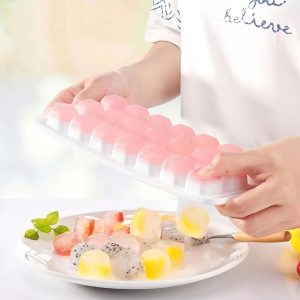 قالب یخ و ژله سیلیکونی شفاف