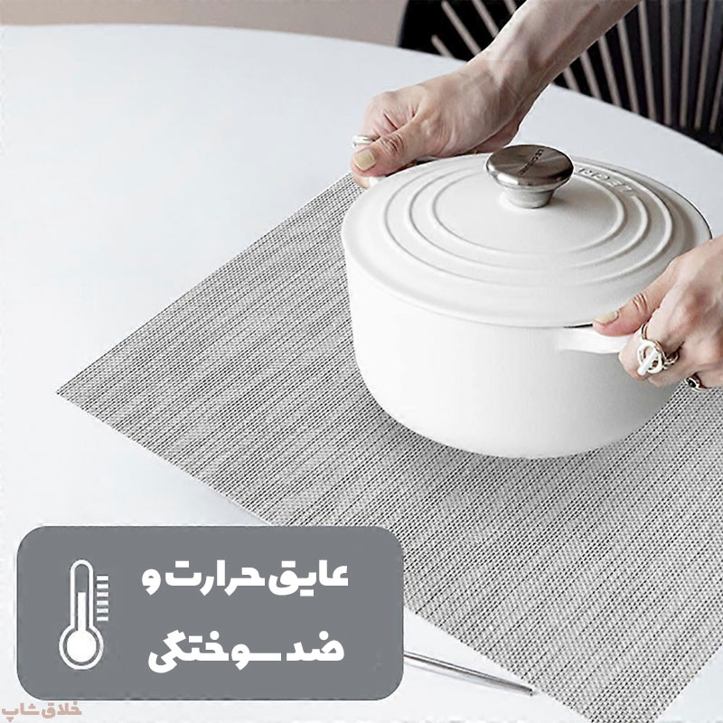 پد ضد لغزش زیر بشقابی، تویخچالی و توکابینتی ANTI SLAP MAT 2 پد ضد لغزش زیر بشقابی، داخل یخچال و کابینت