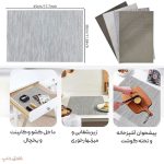پد ضد لغزش زیر بشقابی، داخل یخچال و کابینت