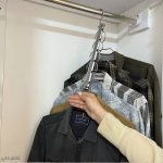 آویز لباس، پیراهن و کت و پالتو فلزی 6 قلاب فلزی