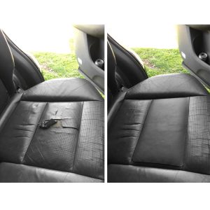 چرم ترمیم روکش صندلی و مبل مشکی