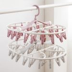 رخت آویز لباس زیر و جوراب چرخشی با 32 گیره