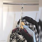 آویز لباس 6 خانه (نظم دهی چوب لباسی کمد)