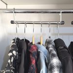 آویز لباس 6 خانه (نظم دهی چوب لباسی کمد)