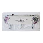 آویز 3 قلاب دیواری بدون سوراخ کردن (پشت چسبدار) Love - Image 3