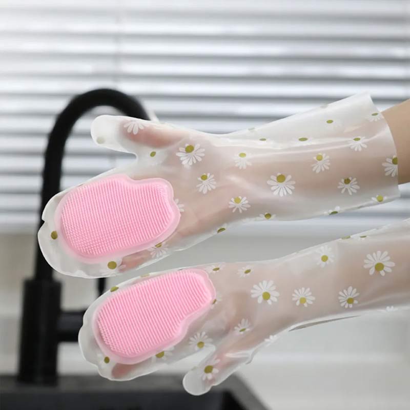 دستکش اسکاچ دار ساق بلند