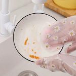 دستکش اسکاچ دار ساق بلند