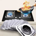 فویل دور شعله گاز مربعی بسته 10 عددی