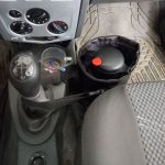 جا فلاسکی و کیسه زباله خودرو چرمی