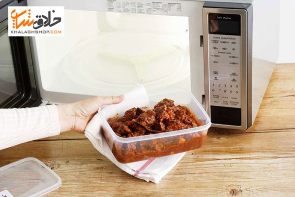 کدام ظرف نگهدارنده برای مایکروویو مناسب است؟ 1 کدام ظرف نگهدارنده برای مایکروویو مناسب است؟