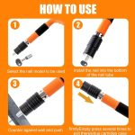 میخکوب تفنگی +50 میخ چاشنی - Image 6