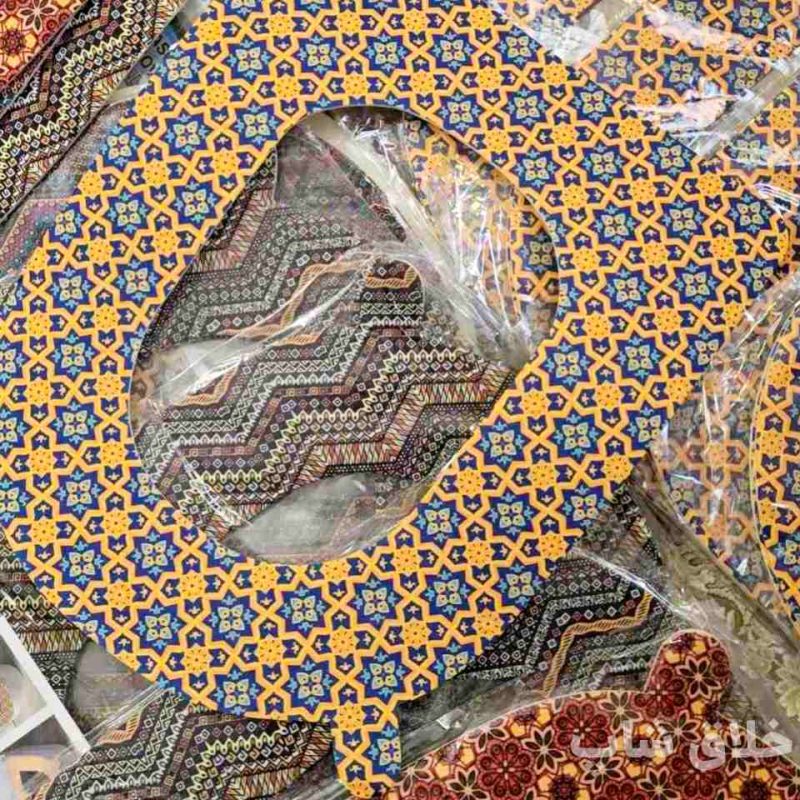 کاور توالت فرنگی طرح سنتی 2 عددی