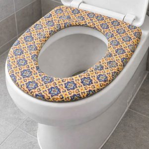 کاور توالت فرنگی طرح سنتی 2 عددی