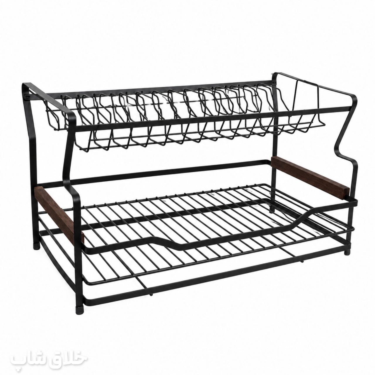 آبچکان رومیزی دو طبقه مدل کالیفرنیا کد SL102 1 آبچکان رومیزی دوطبقه جاظرفی کنار سینک