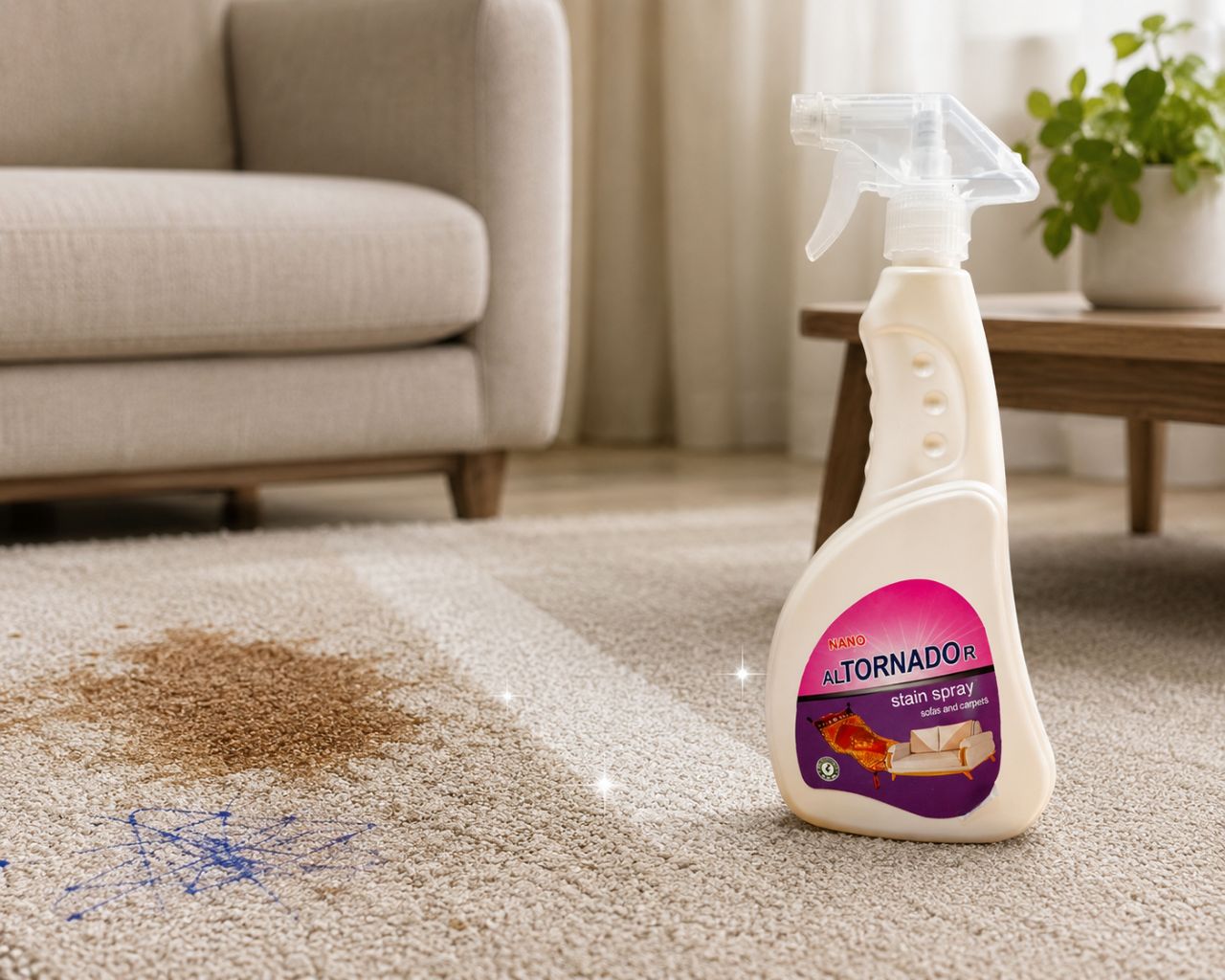 اسپری لکه بر فرش و مبل آلترنادور 450ml