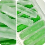 قالب یخ قلمی سیلیکونی درب دار مناسب ژله و یخ 6 تایی