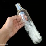 قالب یخ قلمی سیلیکونی درب دار مناسب ژله و یخ 6 تایی